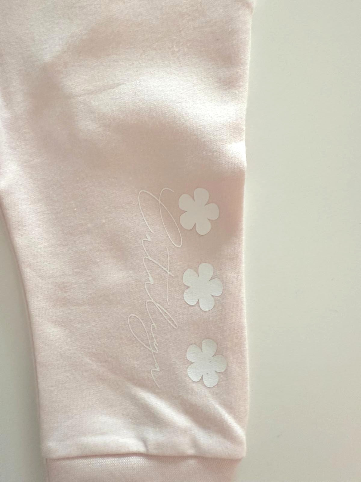 Roze joggingbroek