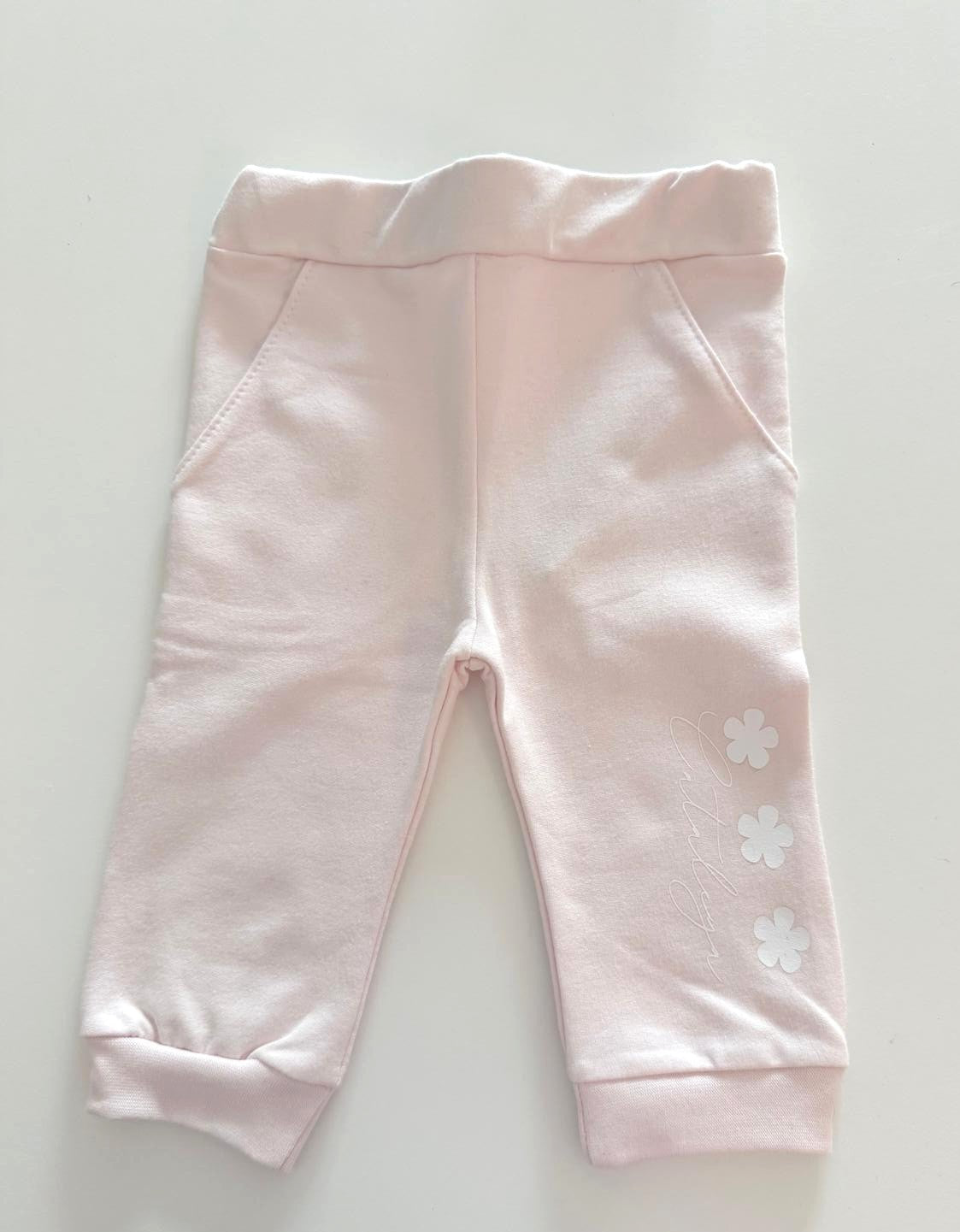 Roze joggingbroek